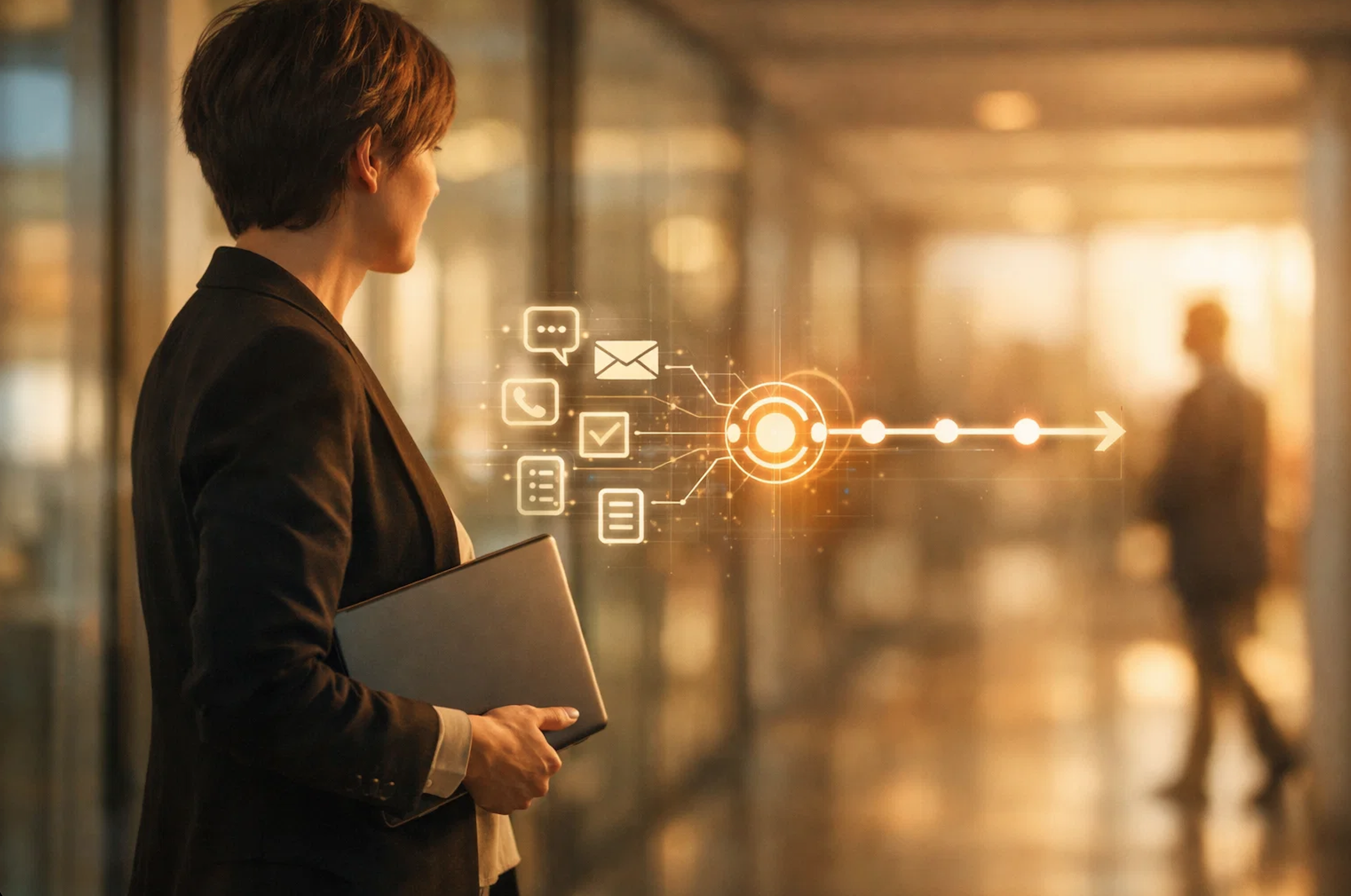 Dein Prozess im Mittelpunkt – OfficeHub zieht Kanäle und Daten zusammen und unterstützt deine Umsetzung